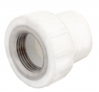 Муфта PP-R комбинированн белый Дн 25х3/4" ВР Firat
