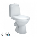 Унитаз-компакт Vega белый косой выпуск в комплекте б/сидения Jika 8.2451.4.000.242.1