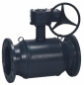 Кран шаровой фланцевый JiP Premium FF с редуктором Danfoss